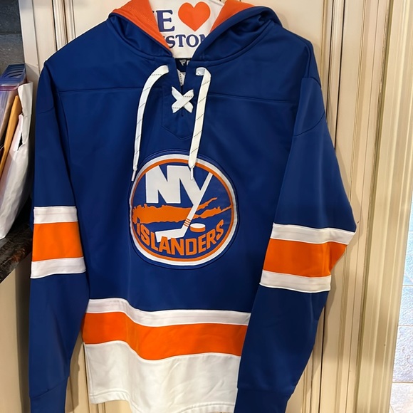 Fanatics Other - NY islanders branded Fanatics sweatshirt material jersey. Men’s small